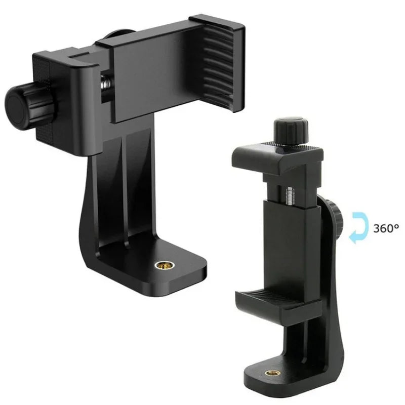 360 Degree Mobile Phone Tripod Mount Adjustable Desktop Tablet Holder Universal Table Cell Phone Stand